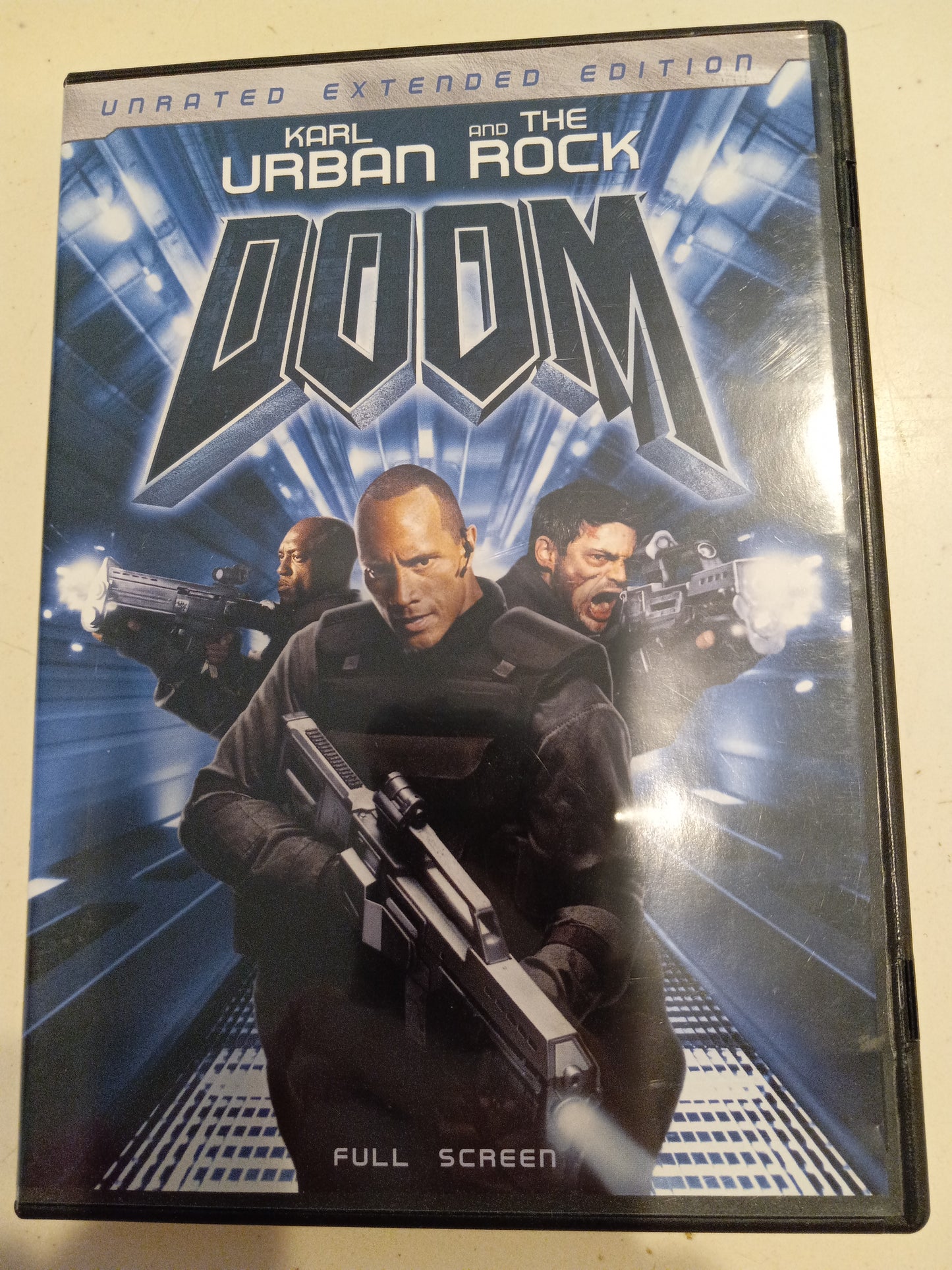 Doom, DVD Movie, Dwayne Johnson Fullscreen, Not Rated, USED