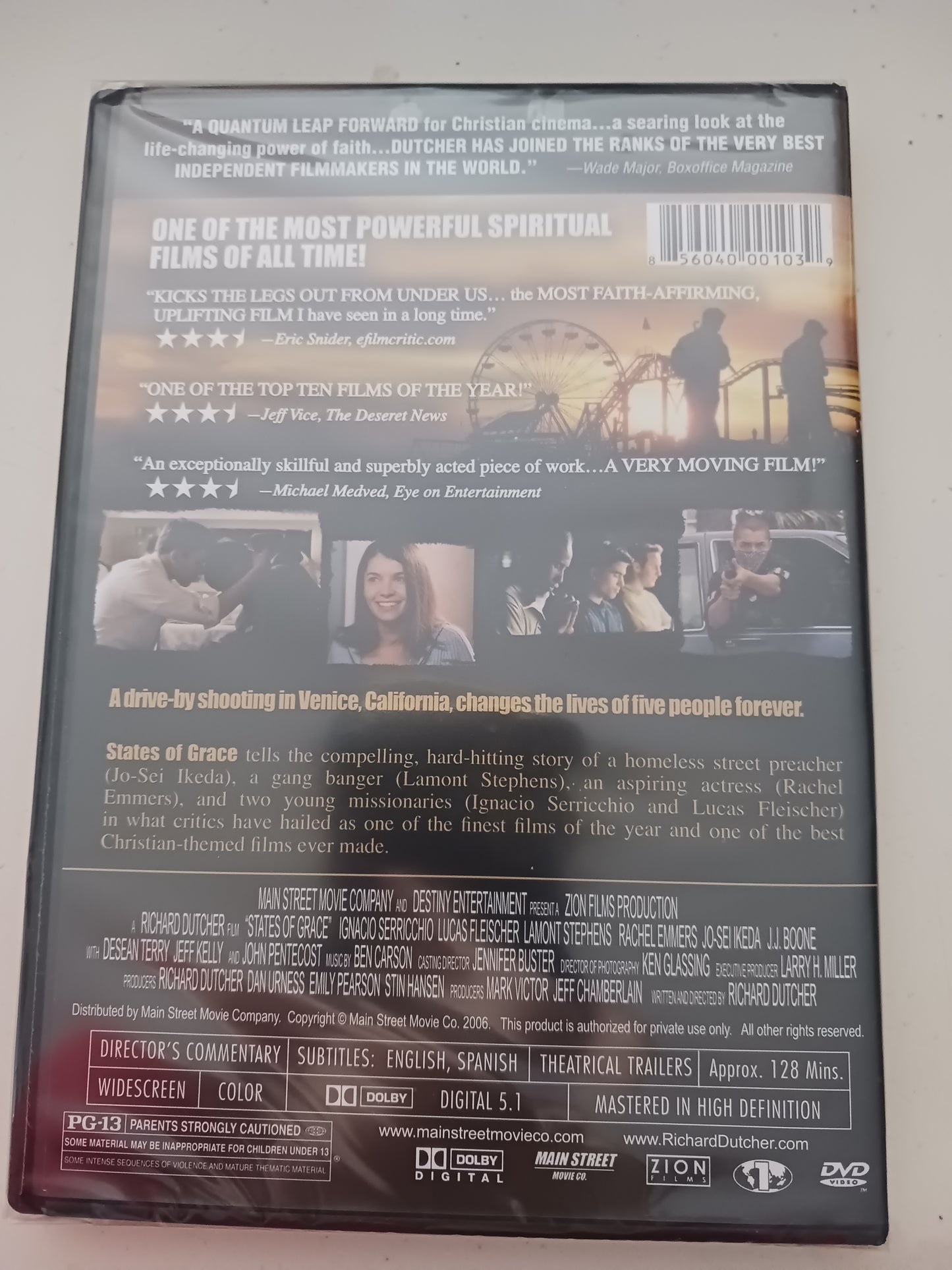 States Of Grace, God's Army 2, DVD Movie, Widescreen, Rated PG-13, NEW