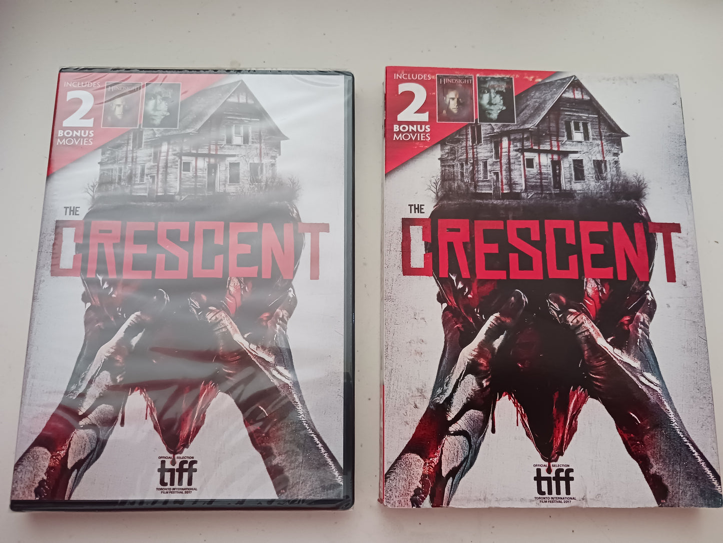 The Crescent, DVD Movie, Widescreen, Not Rated, +2 Bonus Movies: Hindsight & Memory, NEW