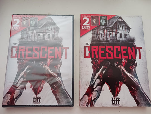 The Crescent, DVD Movie, Widescreen, Not Rated, +2 Bonus Movies: Hindsight & Memory, NEW