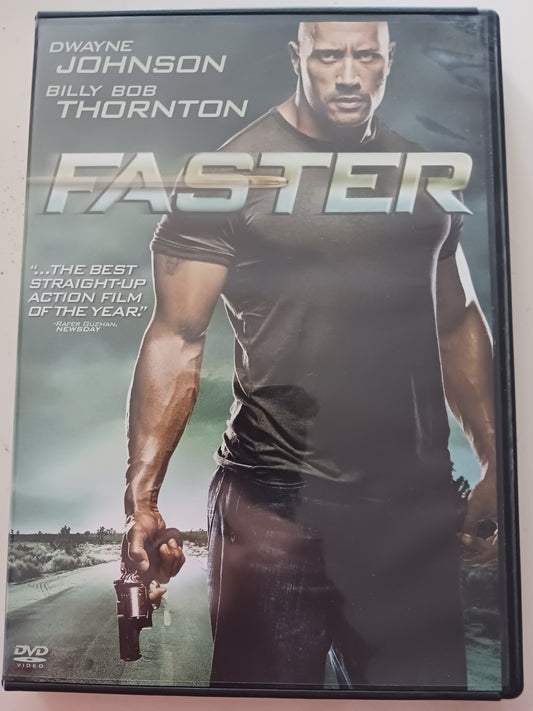 Faster, DVD Movie, Widescreen, Rated R, USED