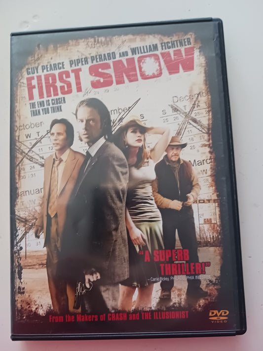 First Snow, DVD Movie, Widescreen, Rated R, USED