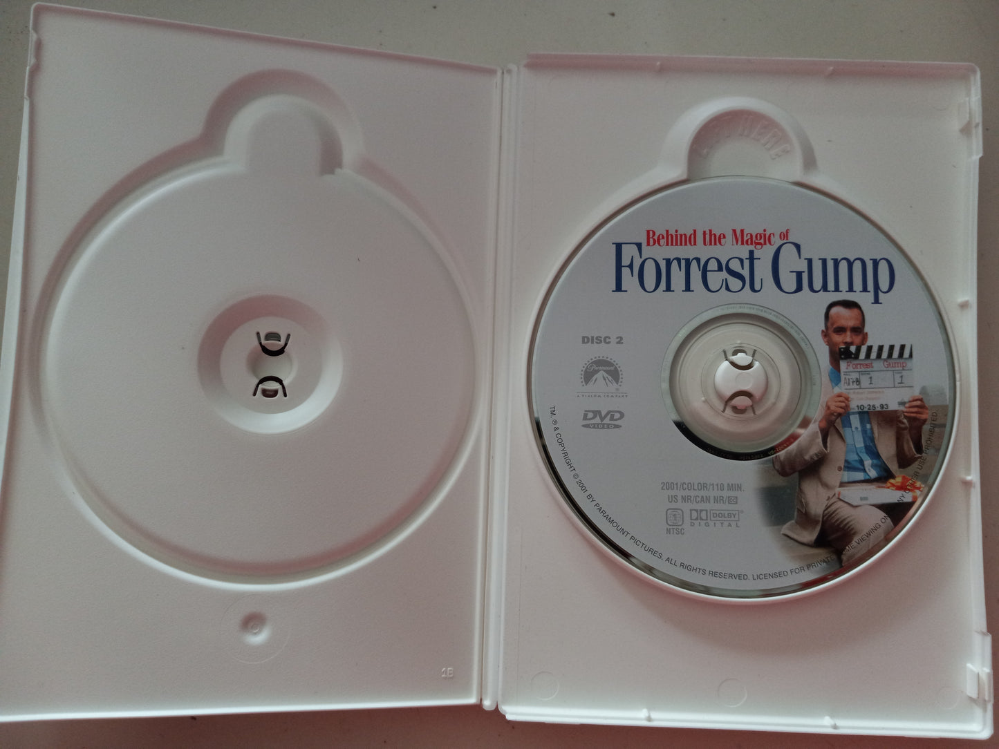 Forrest Gump, DVD Movie, Special Collector's Edition, Widescreen, Rated PG-13, USED