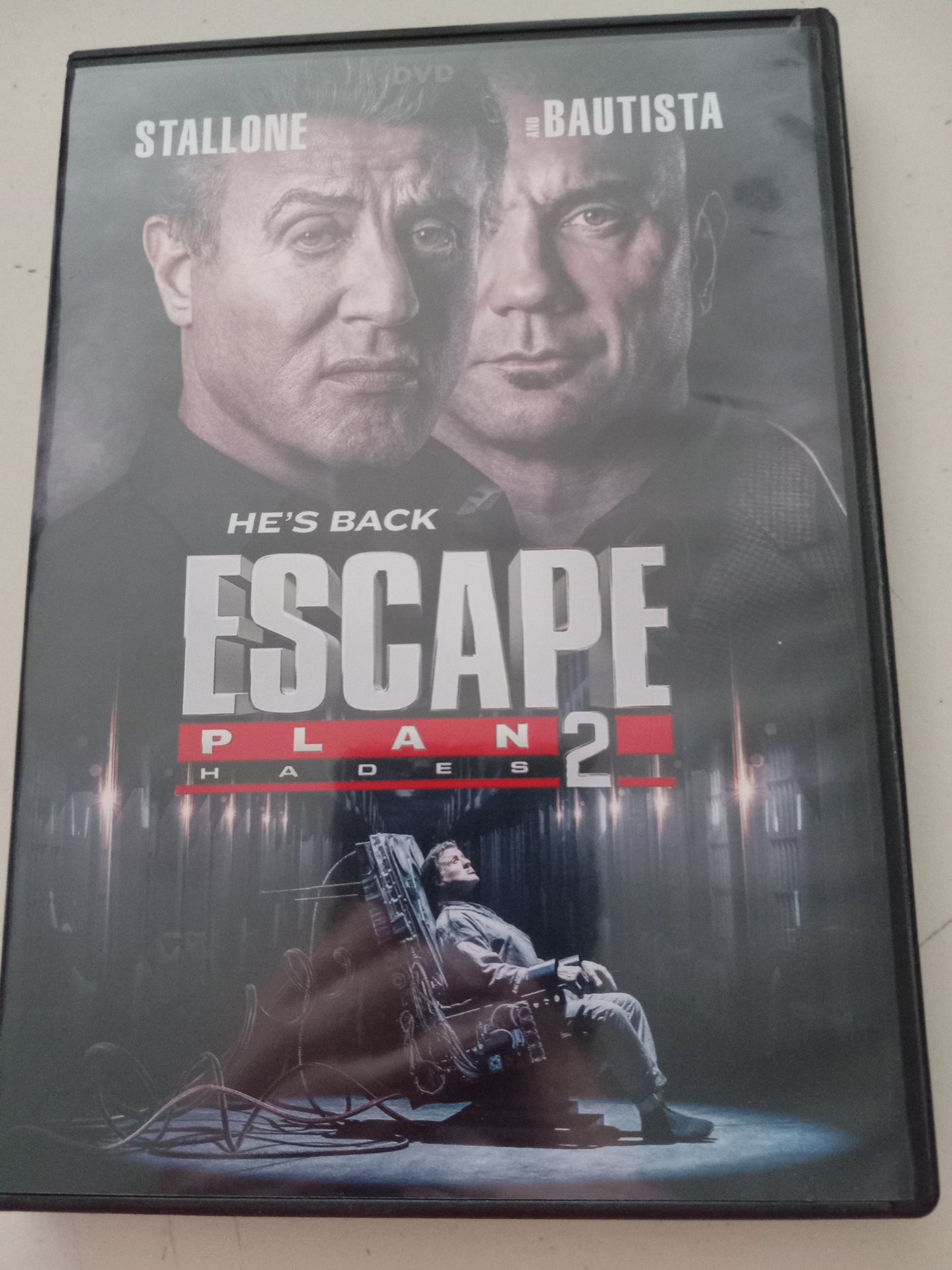 Escape Plan 2 Hades, DVD Movie, Widescreen, Rated R, USED