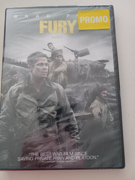 Fury, DVD Movie, Widescreen, Rated R, NEW