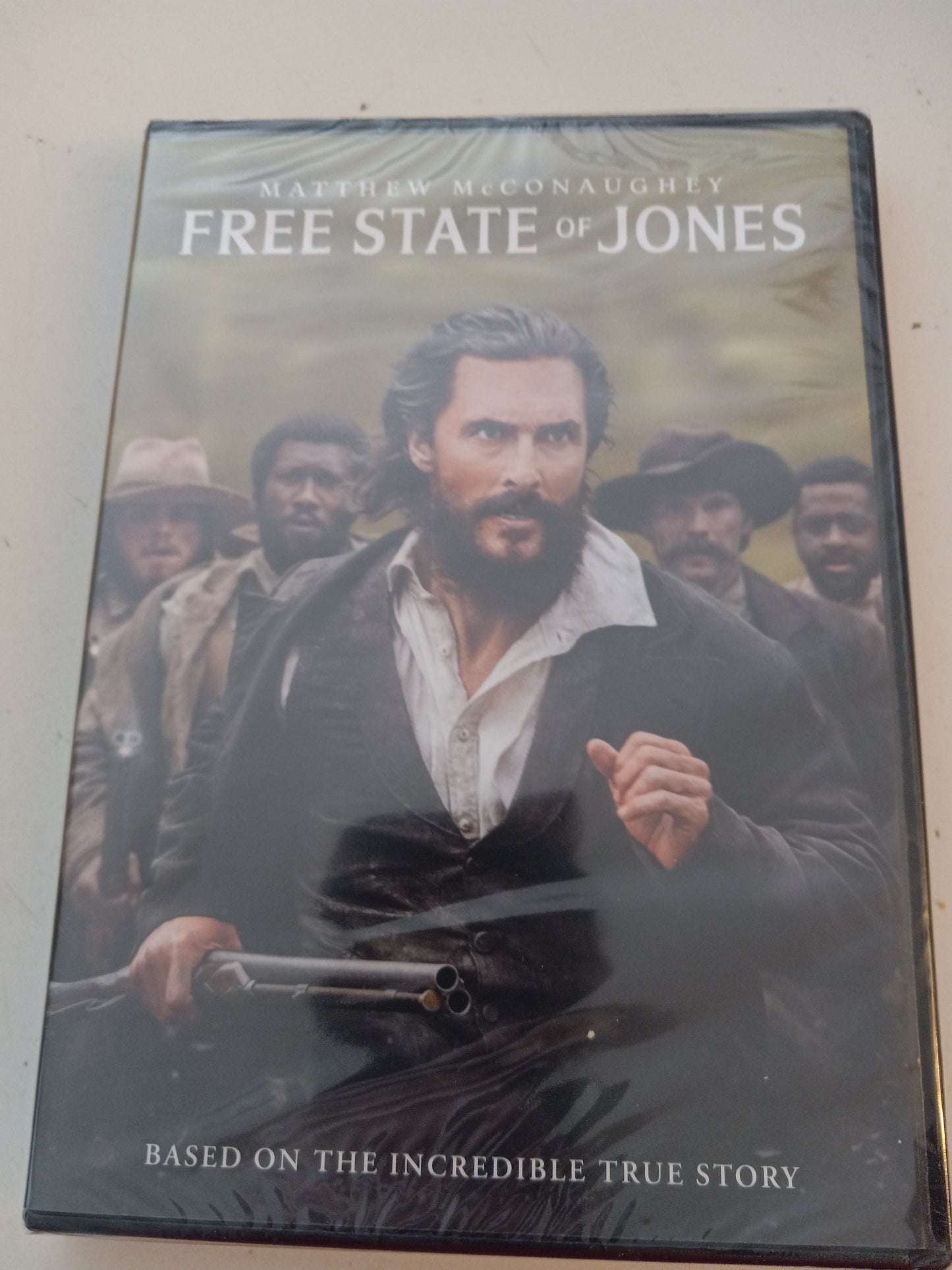 Free State Of Jones, DVD Movie, Widescreen, Rated R, NEW