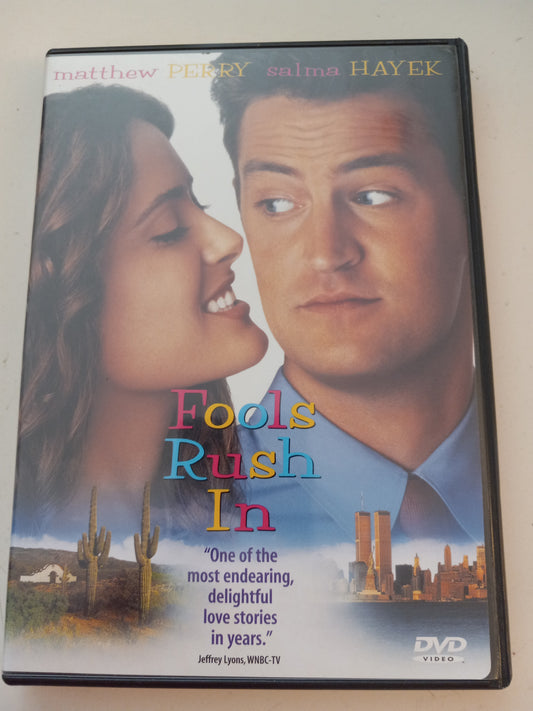 Fools Rush In, DVD Movie, Widescreen, Rated PG-13, USED