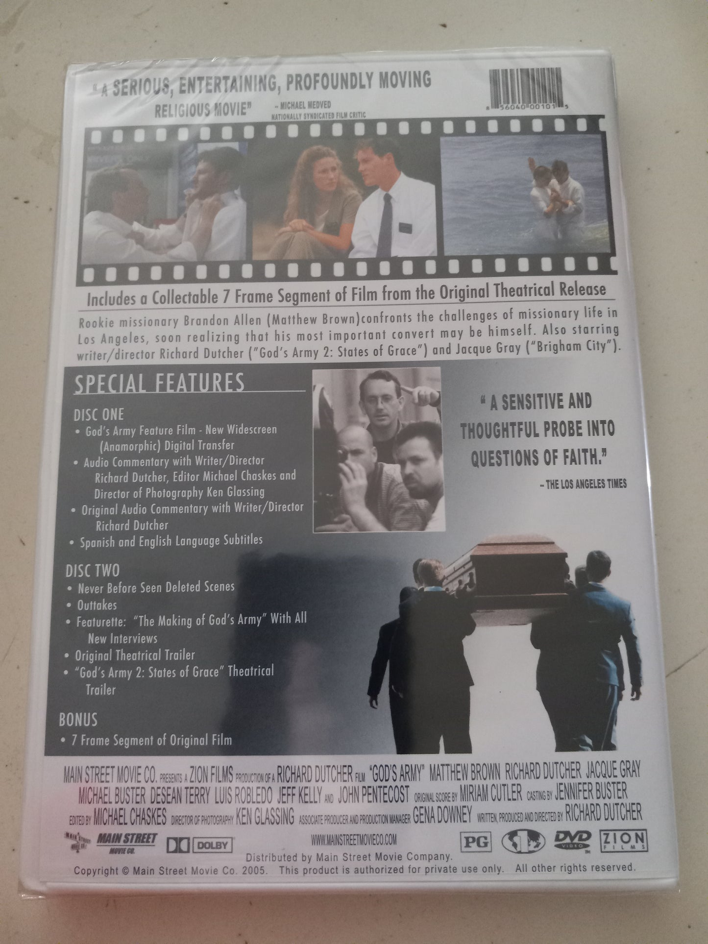 God's Army, 2 Disk Deluxe Edition, DVD Movie, Widescreen, Rated PG, NEW
