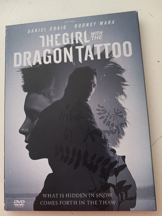 The Girl With The Dragon Tattoo, DVD Movie, Widescreen, Rated R, USED