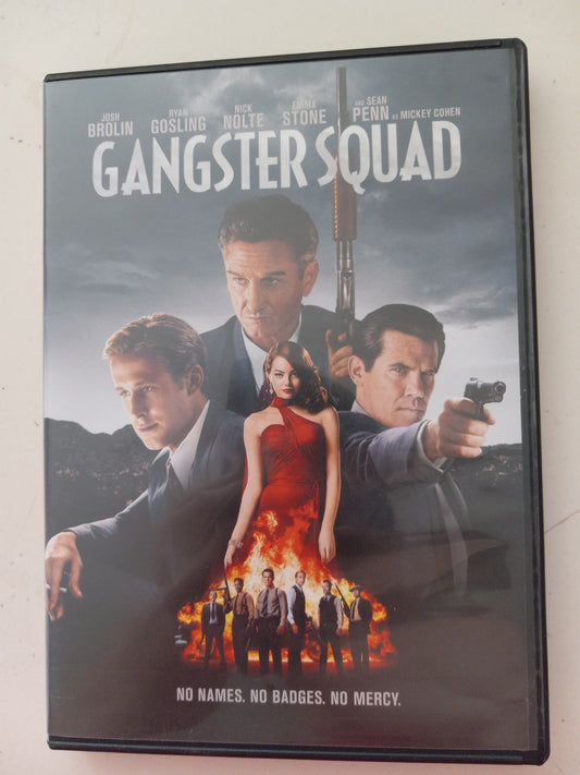 Gangtser Squad, DVD Movie, Josh Brolin Widescreen, Rated R, USED