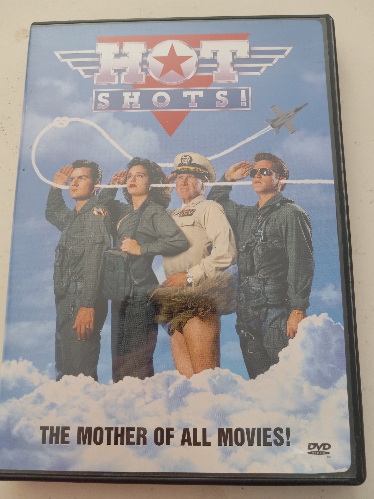 Hot Shots, DVD Movie, Widescreen, Rated PG-13, USED