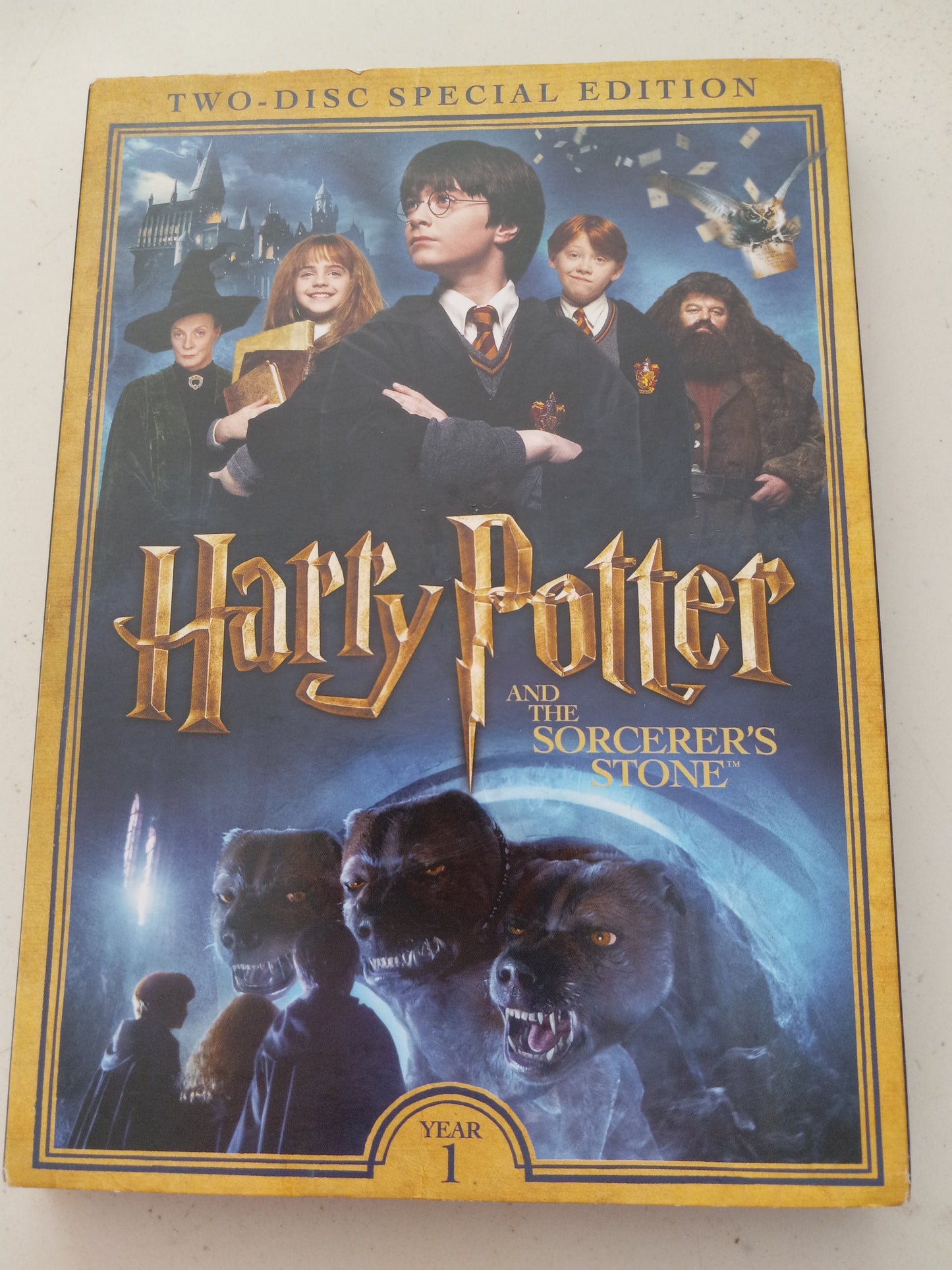 Harry Potter And The Sorcerers Stone, 2 Disc Special Ed, DVD Movie, Widescreen, Rated PG, USED