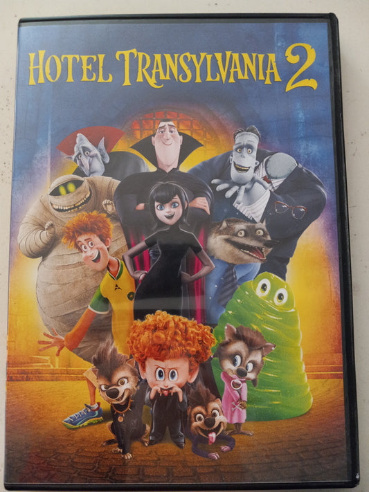 Hotel Transylvania 2, DVD Movie, Widescreen, Rated PG, USED