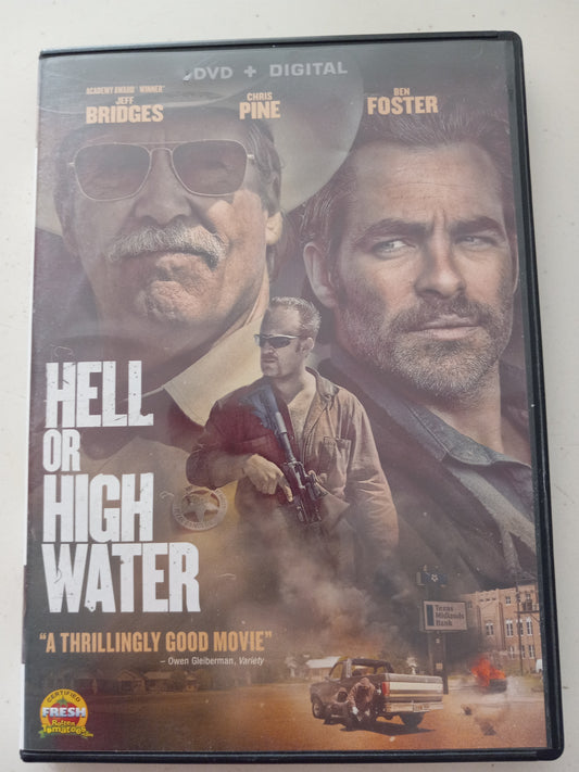 Hell Or High Water, DVD Movie, Widescreen, Rated R, USED