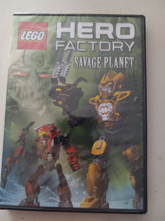 LEGO Hero Factory Savage Planet, DVD Movie, Widescreen, Not Rated, NEW