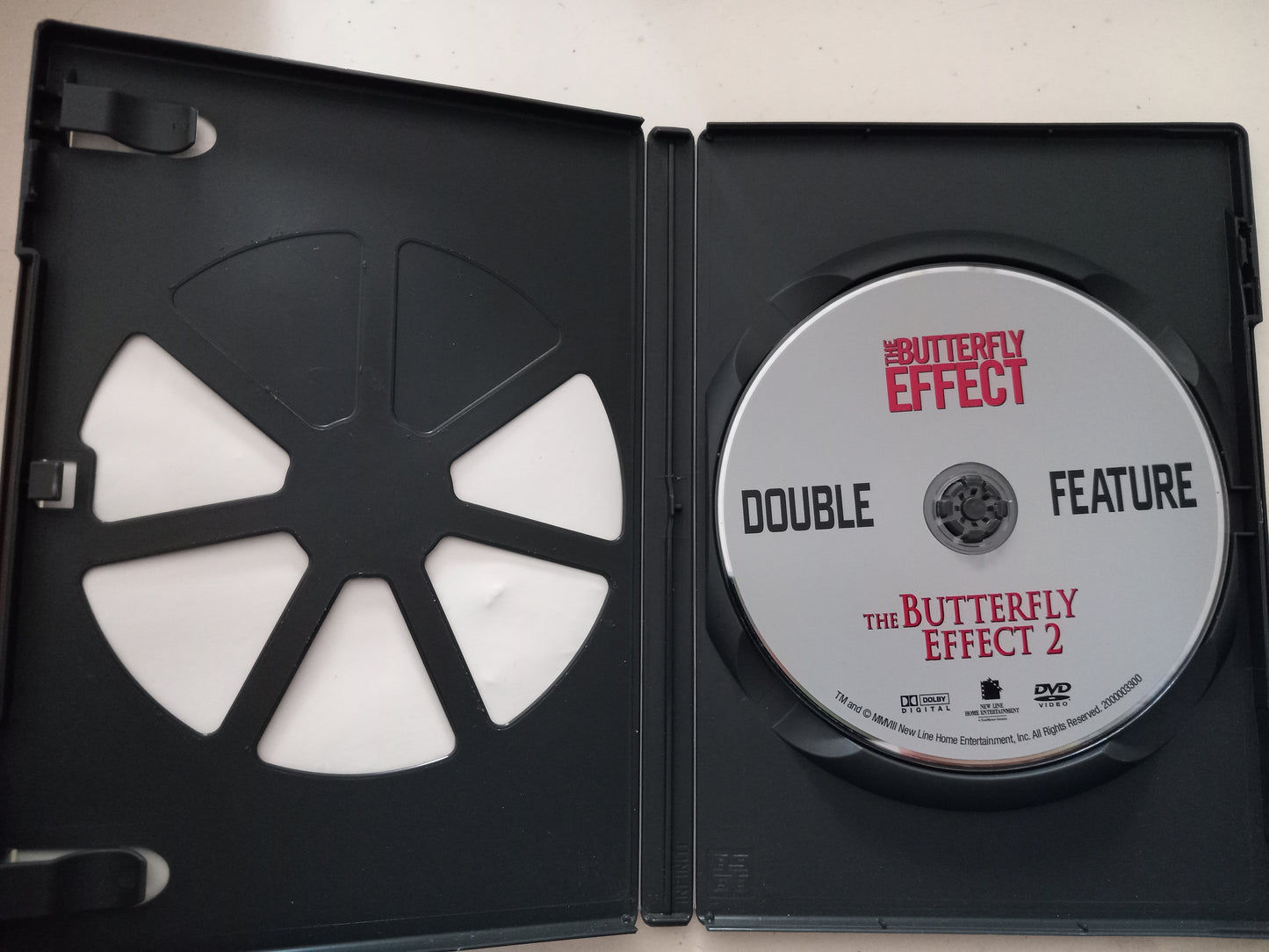 The Butterfly Effect 1 & 2, DVD Movie, Widescreen, Rated R, USED