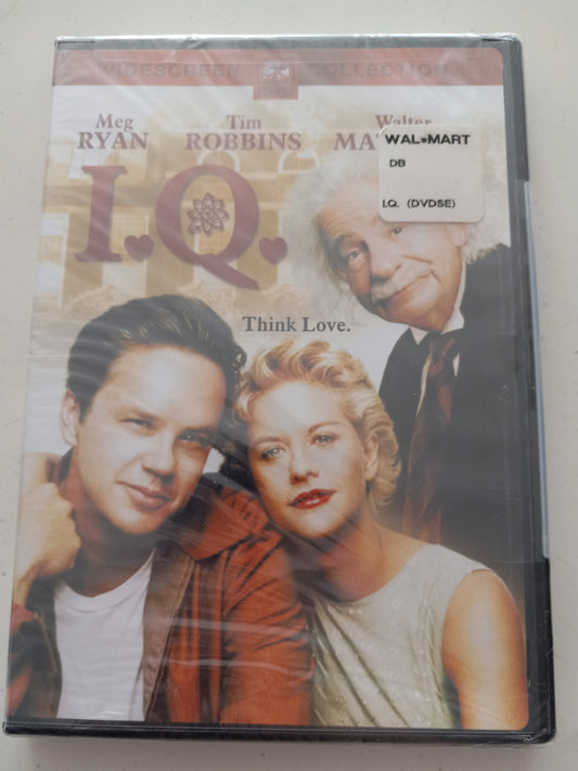 I.Q., DVD Movie, Widescreen, Rated PG, NEW