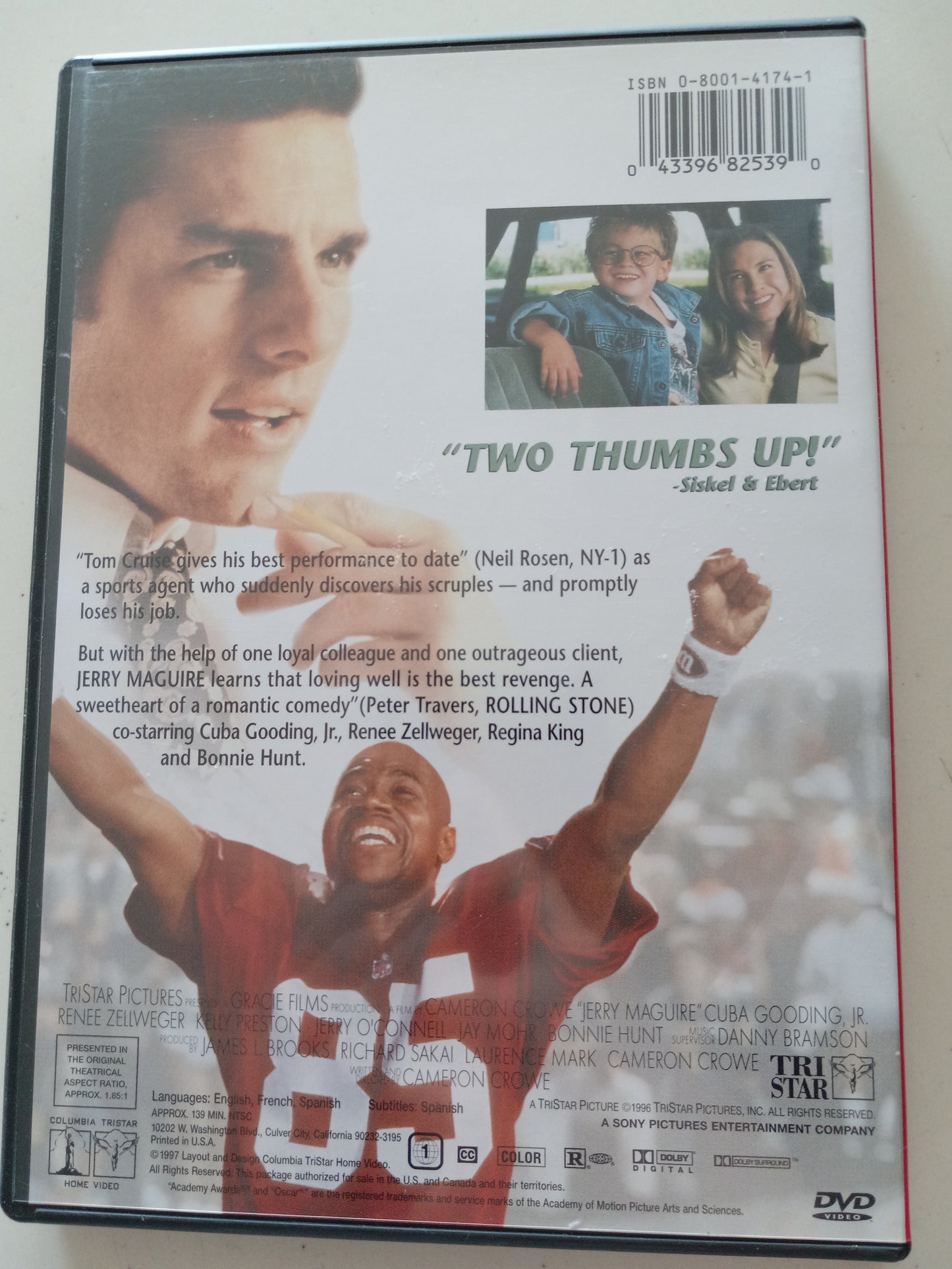 Jerry Maguire, DVD Movie, Widescreen, Rated R, USED