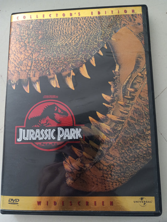 Jurassic Park, Collector's Edition, DVD Movie, Widescreen, Rated PG-13, USED