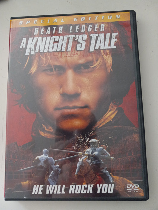A Knight's Tale, Special Ed. DVD Movie, Widescreen, Rated PG-13, USED