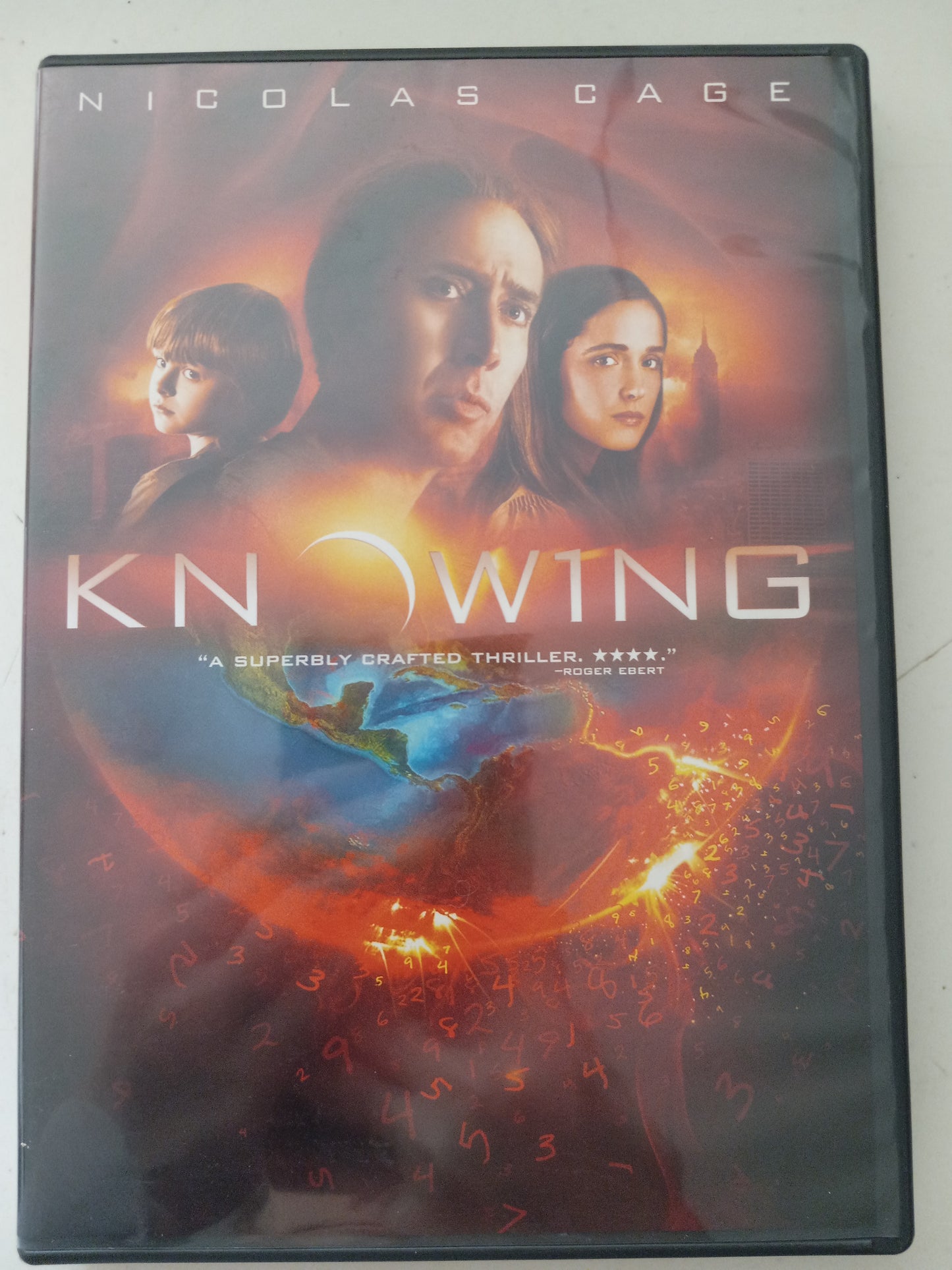 Knowing, DVD Movie, Widescreen, Rated PG-13, USED