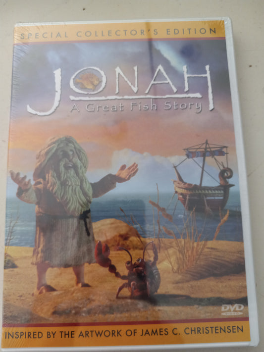 Jonah A Great Fish Story, Special Collector's Ed. DVD Movie, Not Rated, NEW
