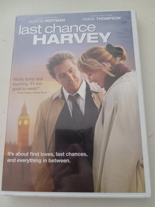 Last Chance Harvey, 2 Disks, DVD Movie, Dustin Hoffman Widescreen, Rated PG-13, USED