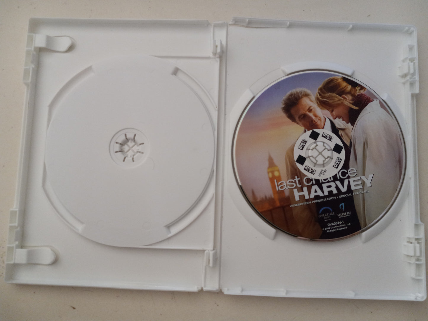 Last Chance Harvey, 2 Disks, DVD Movie, Dustin Hoffman Widescreen, Rated PG-13, USED
