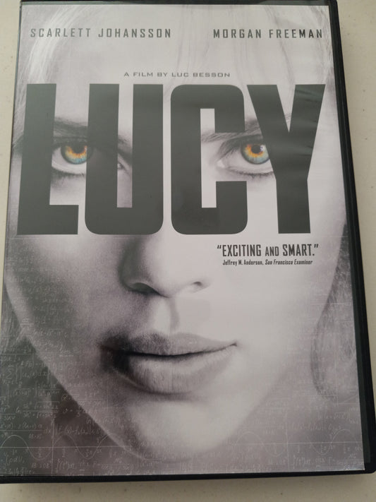 Lucy, DVD Movie, Widescreen, Rated R, USED