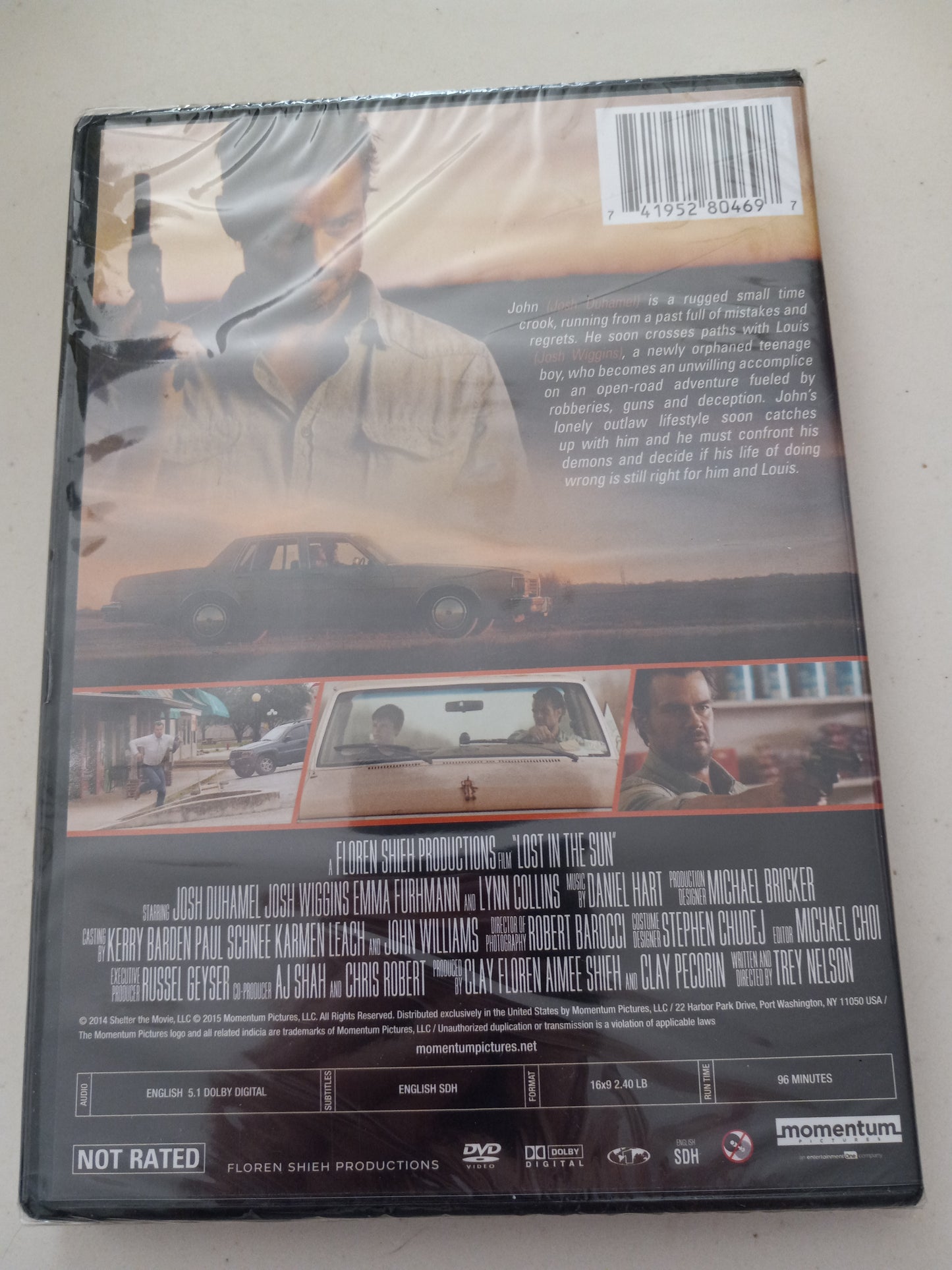 Lost In The Sun, DVD Movie, Widescreen, Not Rated, NEW