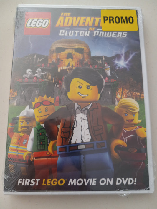 LEGO The Adventures Of Clutch Powers, DVD Movie, Widescreen, Not Rated, NEW