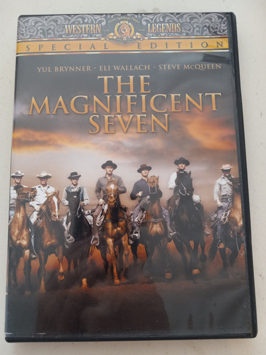 The Magnificent Seven, Special Ed. DVD Movie, Widescreen, Not Rated, NEW/USED