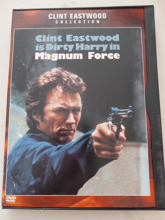 Magnum Force, DVD Movie, Clint Eastwood Widescreen, Rated R, USED