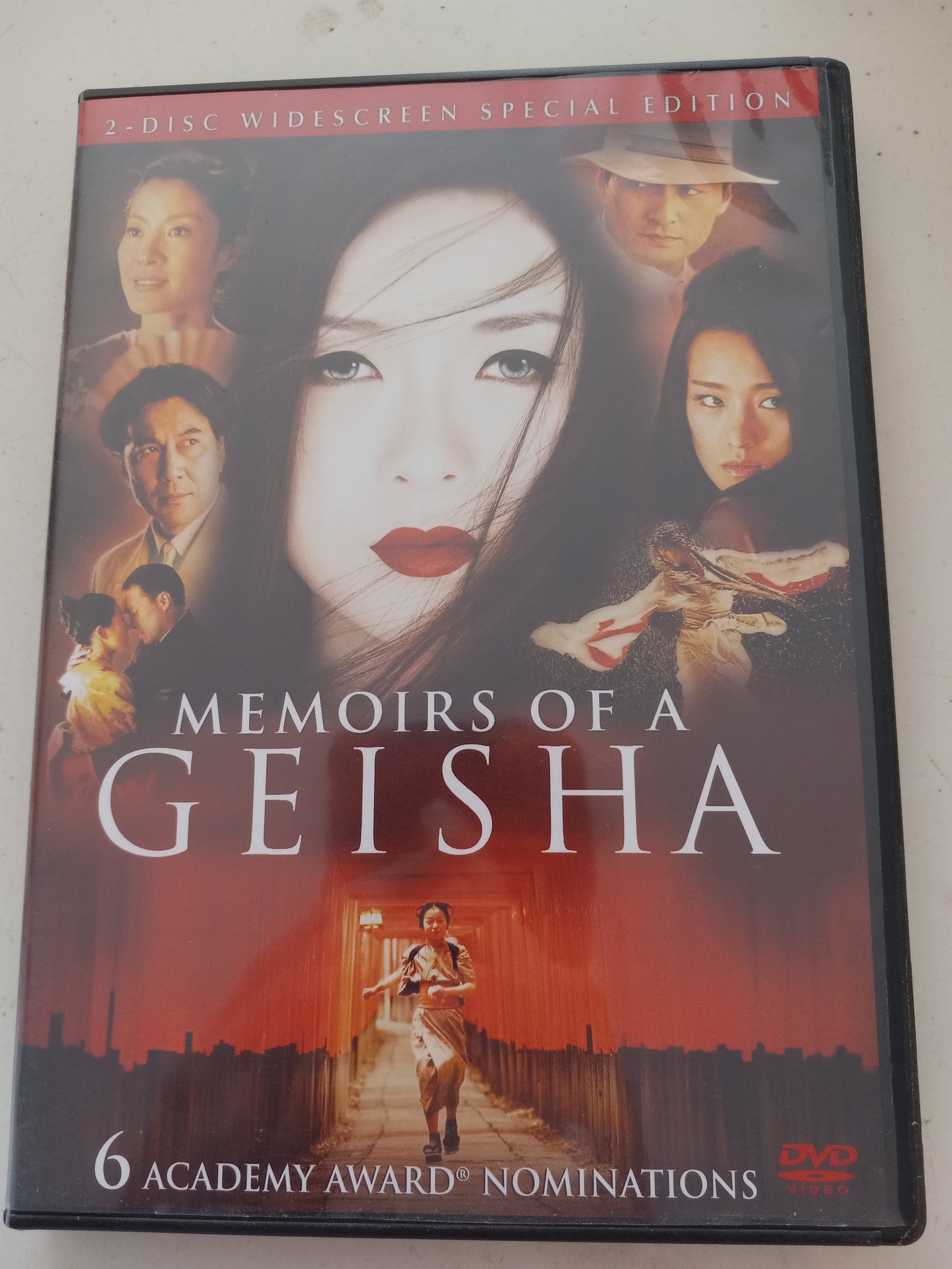 Memoirs Of A Geisha, DVD Movie, 2 Discs Ziyi Zhang Widescreen, Rated PG-13, USED