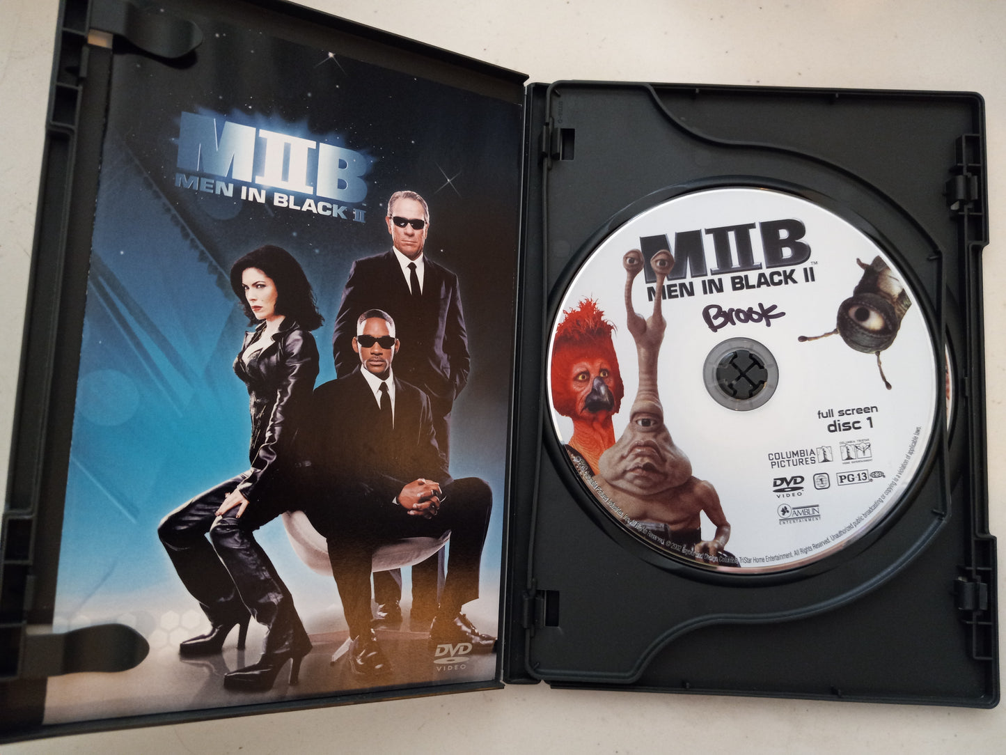 MIIB, Men In Black II 2, 2 Discs Special Ed., DVD Movie, Will Smith Fullscreen/Widescreen, Rated PG-13, USED