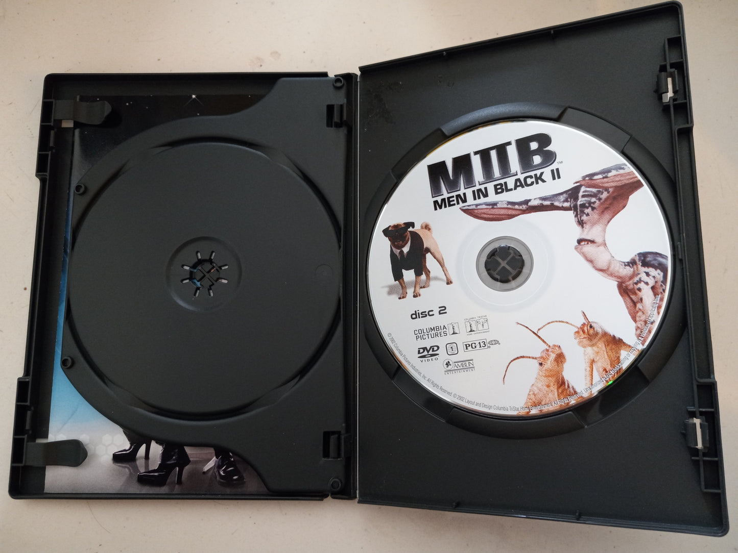 MIIB, Men In Black II 2, 2 Discs Special Ed., DVD Movie, Will Smith Fullscreen/Widescreen, Rated PG-13, USED