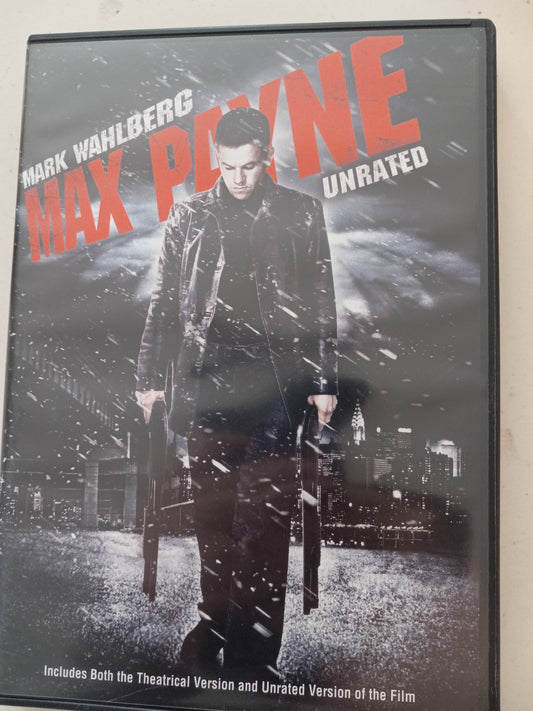 Max Payne, DVD Movie, Widescreen, Not Rated, USED
