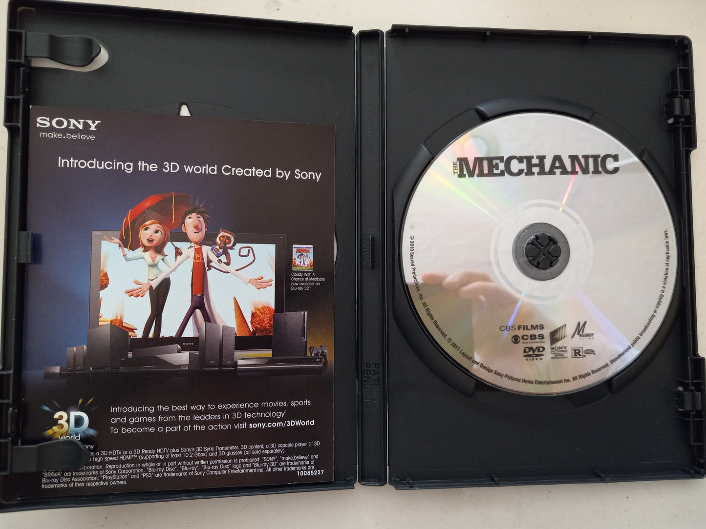 The Mechanic, DVD Movie, Widescreen, Rated R, USED
