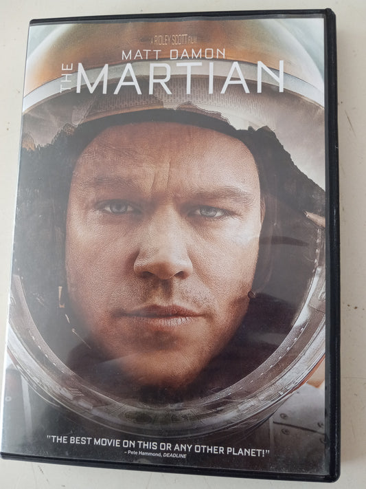The Martian, DVD Movie, Widescreen, Rated PG-13, USED
