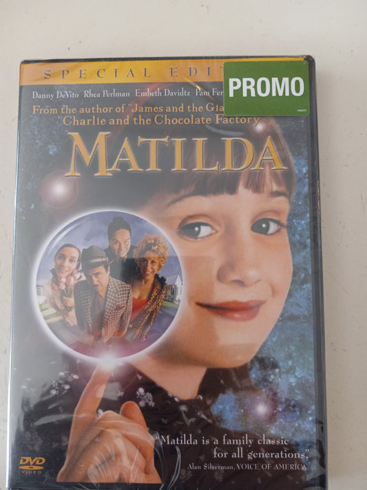 Matilda, DVD Movie, Fullscreen, Rated PG, NEW