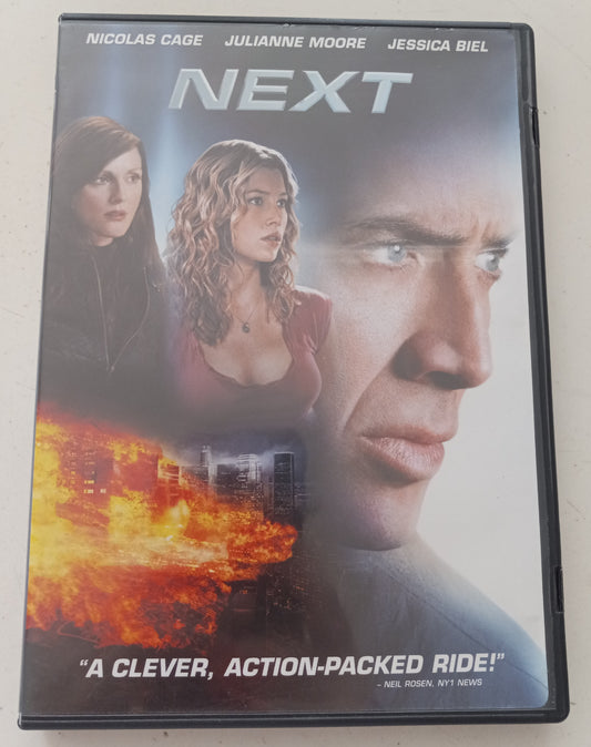 Next, DVD Movie Widescreen, Rated PG-13, USED