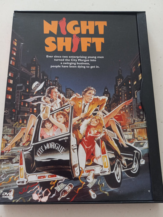 Night Shift, DVD Movie Widescreen, Rated R, USED
