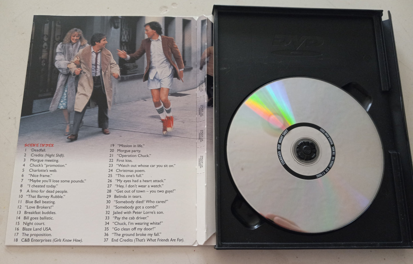 Night Shift, DVD Movie Widescreen, Rated R, USED
