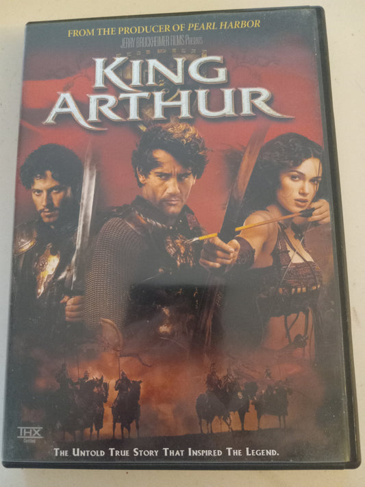 King Arthur, DVD Movie, Clive Owen Fullscreen, Rated PG-13, USED