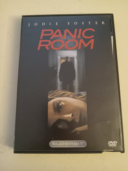 Panic Room, DVD Movie, Jodie Foster Widescreen, Rated R, USED