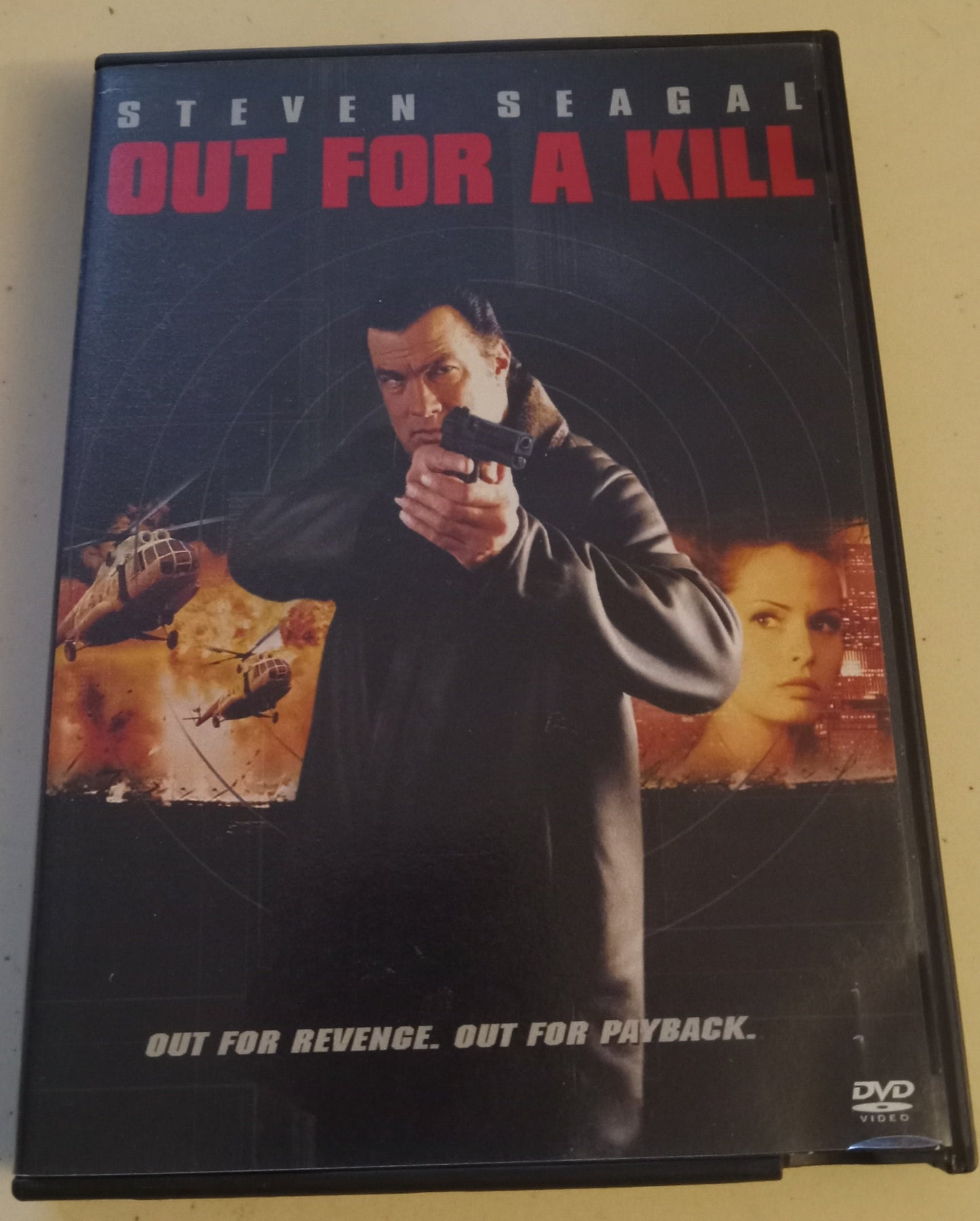 Out For A Kill, DVD Movie, Steven Seagal Rated R, Widescreen, USED