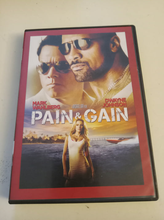 Pain And Gain, DVD Movie, Dwayne Johnson Widescreen, Rated R, USED