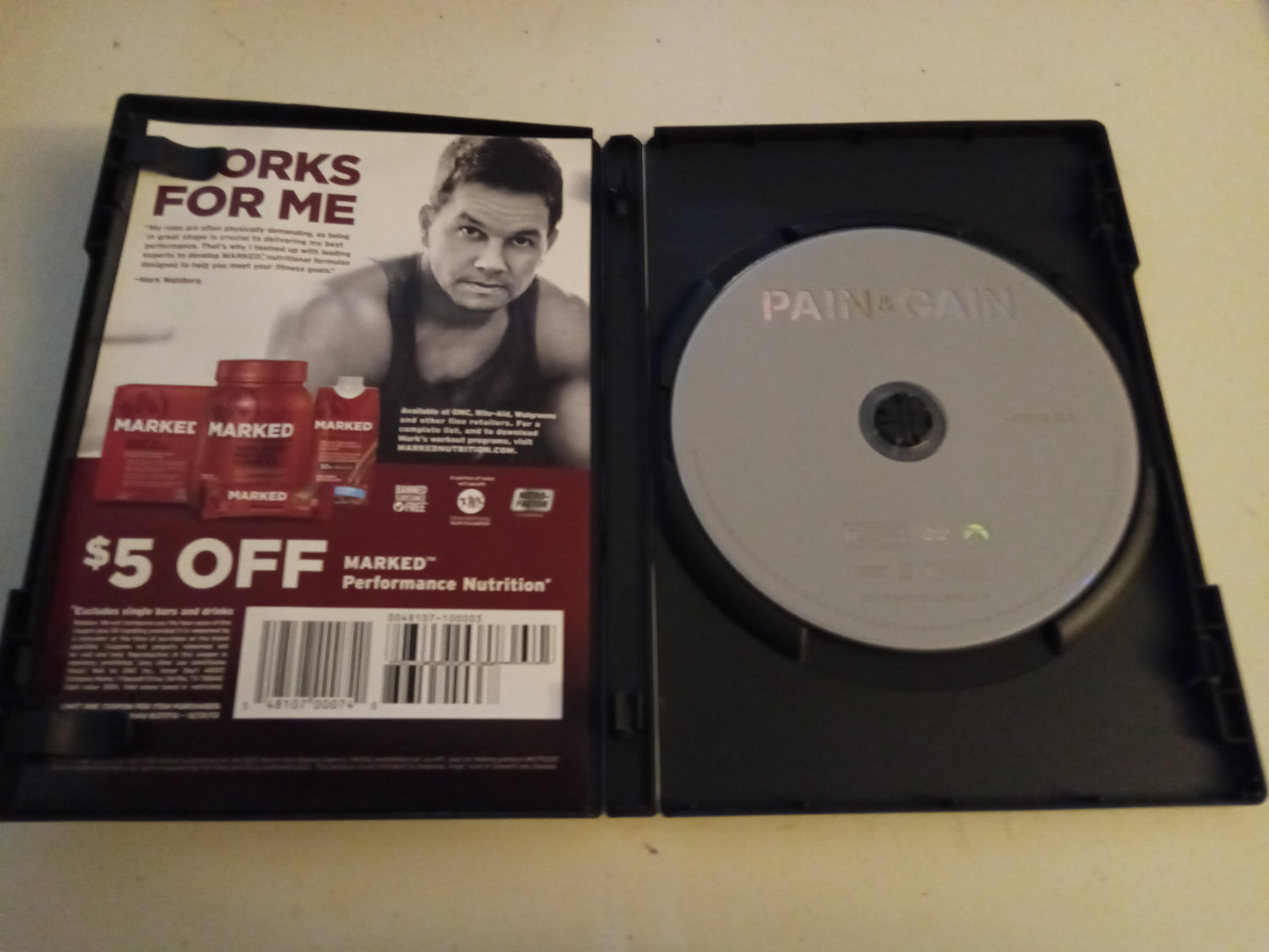 Pain And Gain, DVD Movie, Dwayne Johnson Widescreen, Rated R, USED