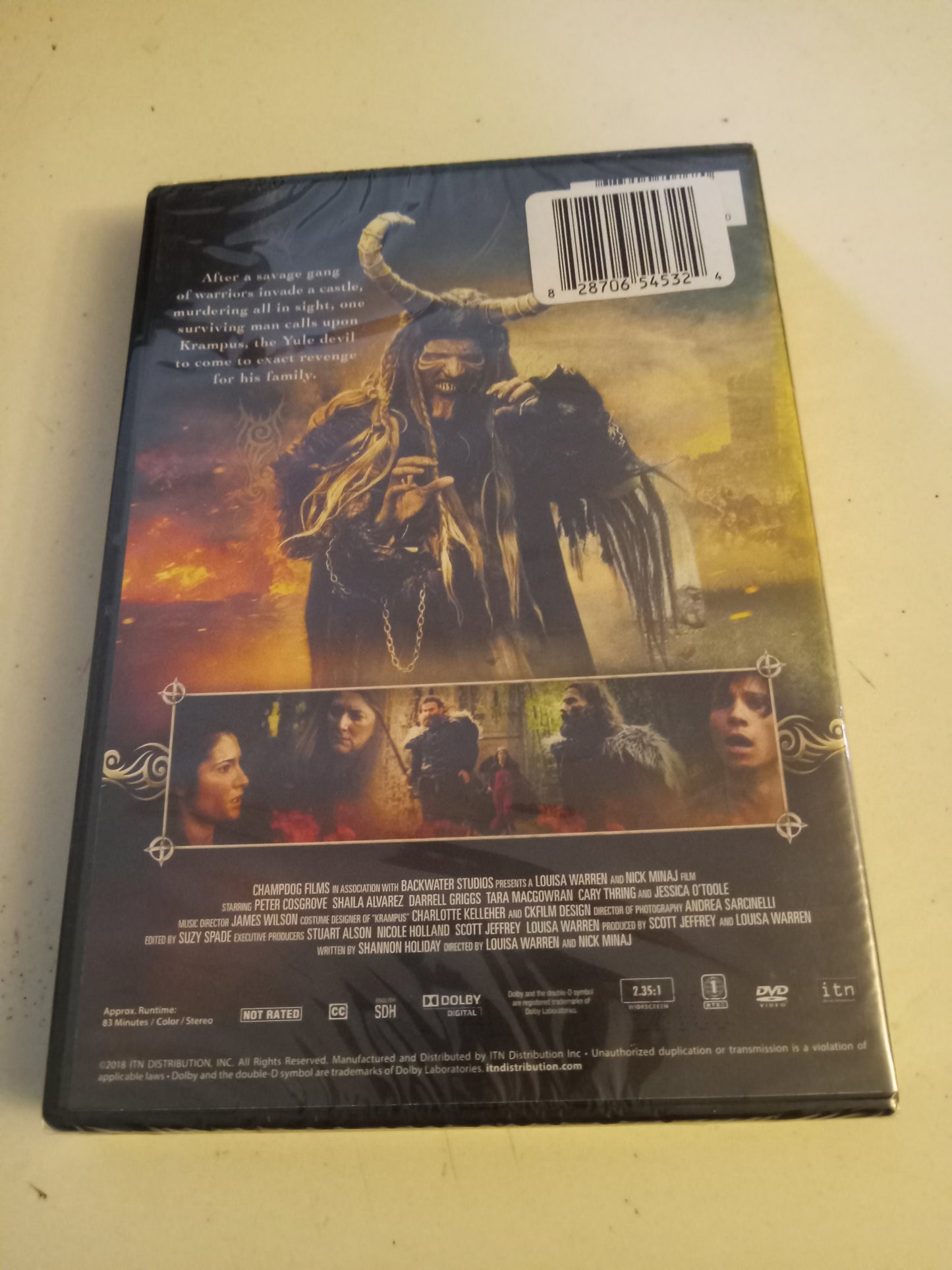Pagan Warrior, DVD Movie, Rated R, Widescreen, NEW
