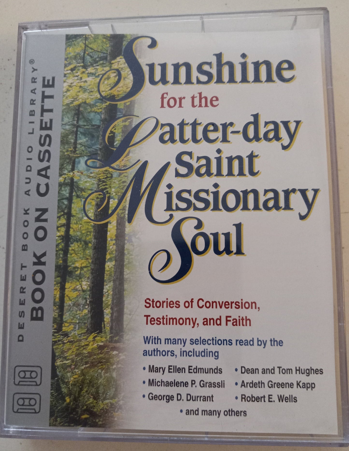 Sunshine For The Latter-Day Saint Missionary Soul, Cassette Tapes, RARE, USED